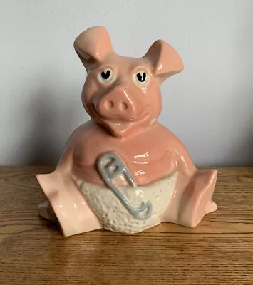 NatWest Pig 'Baby Woody' With Original Stopper - Wade Vintage Piggy Bank • £10.99