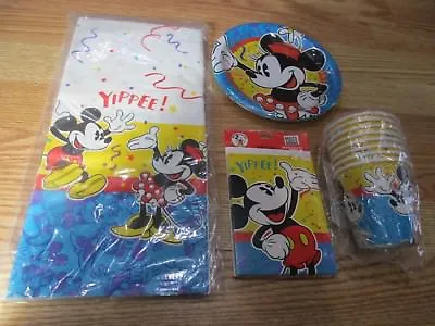 Mickey Mouse Confetti Birthday Party Supplies Multi-color 4pc Lot Party Express  • $32.99