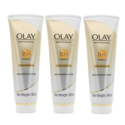 $34.99 • Buy 3 X Olay Creme Body Lotion Brightening And Care 90mL