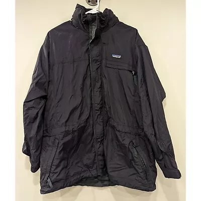 Patagonia Women's Torrentshell Full Zip Black Rain Jacket Size Large • $45