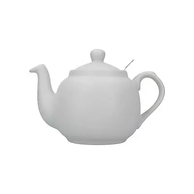 London Pottery Farmhouse Teapot With 4 Cups And Drip-proof Spout -Nordic Grey • £35.49