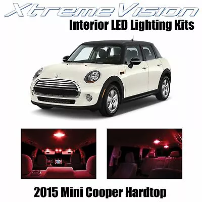 XtremeVision Interior LED For Mini Cooper Hardtop 4 Doors 15+ (7 PCS) Red • $9.99