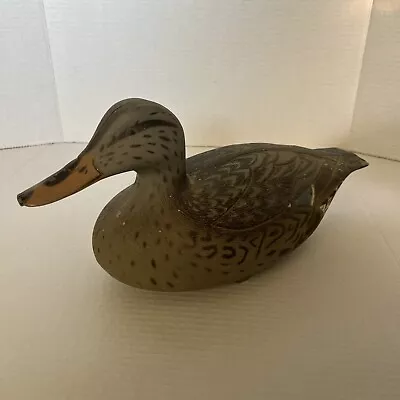 Vintage WOODSTREAM CO Duck DecoyPlastic Victor D-9 1967 USA • $17.99