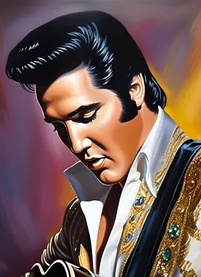 Elvis Inspired Fan Art Elvis Presley  • $3.11