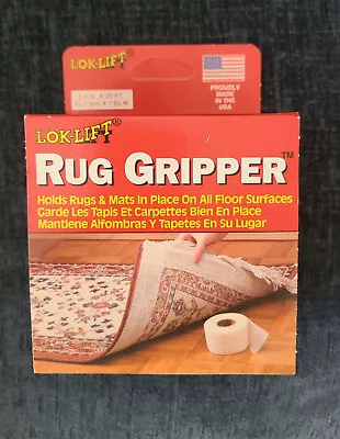 Lok-Lift Rug Gripper Hold Rugs In Place On All Floor Surfaces - 2.5  X 25'  • $6