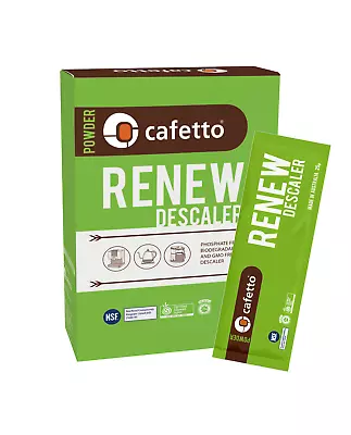 Cafetto RENEW  Descaler  Organic 4 X 25g Sachets  E10276 • $12.10