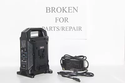 $69.99 • Buy BROKEN CAME-TV Power Station With Dual V-Mount Battery Charger