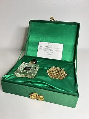 Vintage TOVA Beverly Hills 1.7oz Perfume Spray & Solid Perfume Compact Set NIB • $37.50
