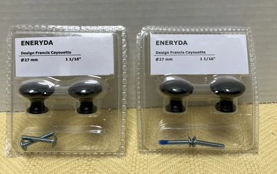 IKEA ENERYDA Wardrobe Handles 2 Pack Of  Two • £33.31