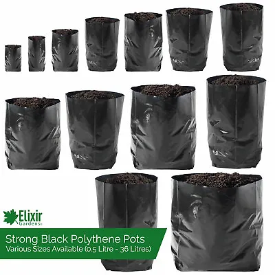 £3.89 • Buy Poly Pots | Professional Plant Pot Grow Bag | Various Sizes | Reusable Quality