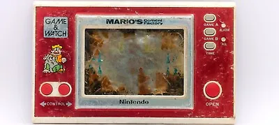 For Parts Or Repiar Nintendo Mario's Cement Factory Video Game Only Sound Works • $29