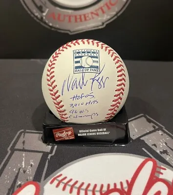 Wade Boggs Signed Auto HOF Logo ROMLB Baseball HOF 3010 Hits WSC Insc. JSA COA • $89.99