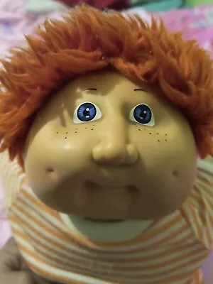 Cabbage Patch Kid Doll Red Fuzzy Hair Freckles Dimples • $129.99
