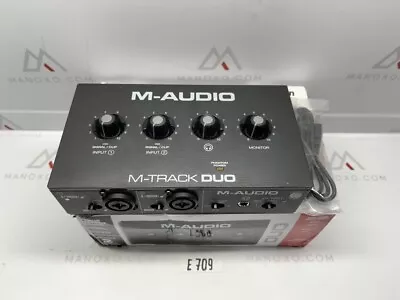 M-Audio M-Track Duo 48-KHz 2-Channel USB Audio Recording Streaming Interface • $64.99