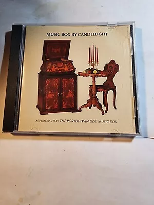 Music Box By Candlelight By The Porter Twin Disc Music Box (CD 1994) VG+ CD18 • $10