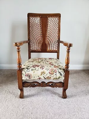 Antique Small Cane-back Chair • £35