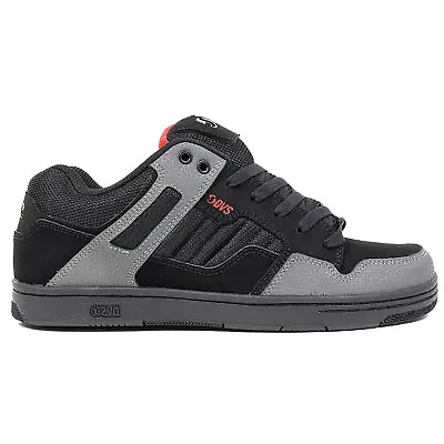 DVS Men's Enduro 125 Low Top Sneaker Shoes Black Charcoal Red Footwear Skateb • $159.53