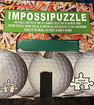Funtime Impossipuzzle 550 Pieces. Golf Balls & Tees • £5.99