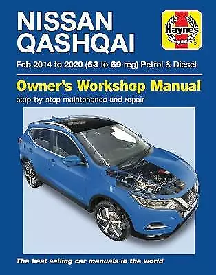 Nissan Qashqai Petrol & Diesel (Feb '14-'20) 63 To 69 By Peter Gill... • £21.43