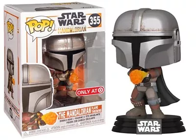 Funko Pop! Vinyl: Star Wars - The Mandalorian Flame Throwing (Metallic) - Target • $25.90