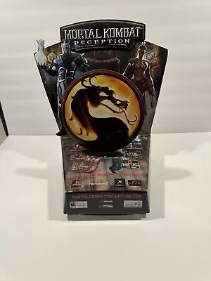 Motorized Mortal Kombat Deception  Video Game STANDEE DISPLAY PS2 Xbox RARE!!! • $269.99