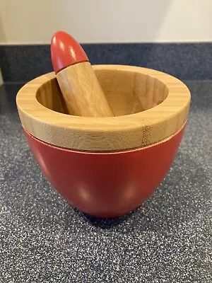 Bamboo Mortar And Pestle By Core - Discontinued Item • $27.50