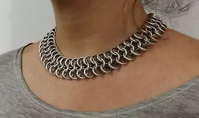 Extravagant And Extraordinary Mexican Choker Necklace Design From In 925 Silver • £142.40