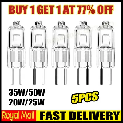 5PCS G4 Halogen Capsule LED Light Bulb Replace Bulbs Lamps AC 2Pin - 12V 20W-50W • £3.09