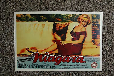 Niagra Lobby Card Movie Poster #3 Marilyn Monroe • $6