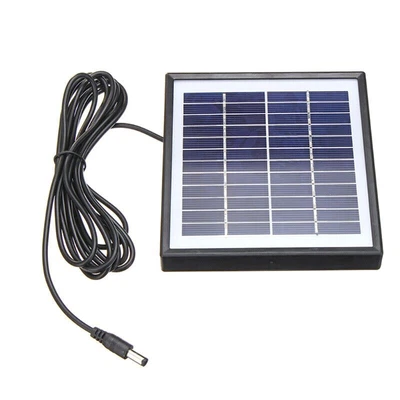 $24.83 • Buy 5W 12V Solar Panel Outdoor Cable Portable Solar Pane Fast Charger Tablet