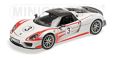 Minichamps 110062441 1/18 PORSCHE 918 SPYDER 2013 W/ WEISSACH PACKAGE ‘SALZBURG’ • $254.34