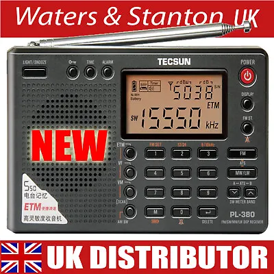 TECSUN PL-380 TECSUN PL-380 Multiband Radio With Easy Tune Mode NEW MODEL • £49.99