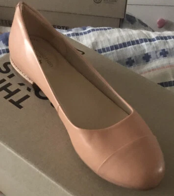 £34.99 • Buy Clarks Festival Gold Ladies Tan Synthetic Pumps Shoes Uk Size 8 D EUR 42.