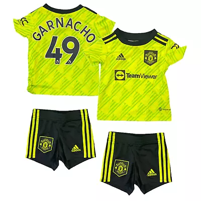 Manchester United Football Kit (Size 3-6M) 3rd Shirt & Socks - Garnacho - New • £24.99