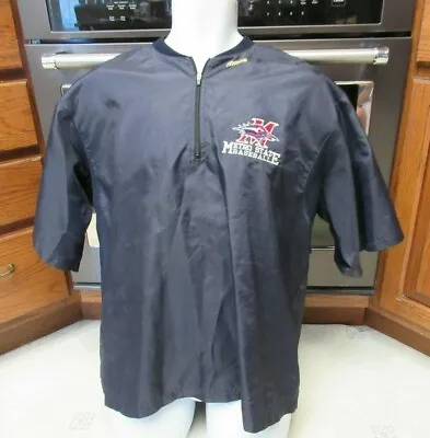 Metro State University Of Denver Baseball Team Rain Wind Cover Shirt Jacket L • $25