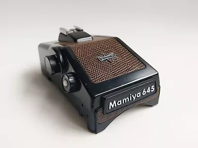 EXCELLENT! Mamiya M645 1000s AE  Prism Finder GOLD Lizard • $94.38