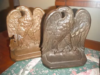 Connecticut Foundry (COPR)  American Eagle Bookends (Rare) 1930 • $15