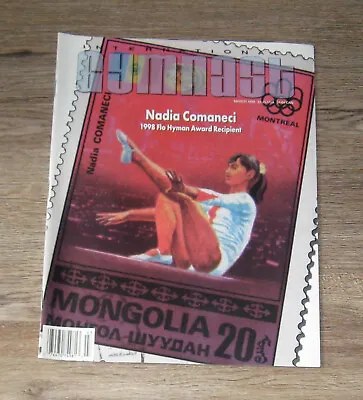 International Gymnast Magazine March 1998 Nadia Comaneci YANA Batyrshina • $25.35