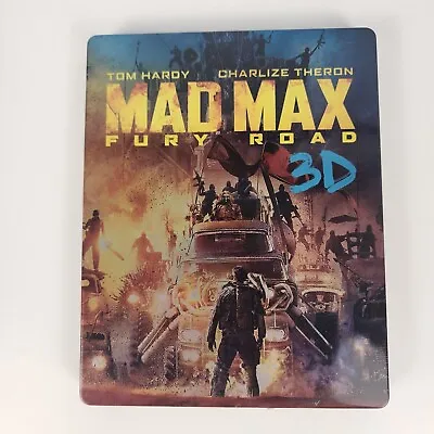 Mad Max Fury Road 3D +2D BLU-RAY In STEEL Tin Case Bluray Region B • $19.79