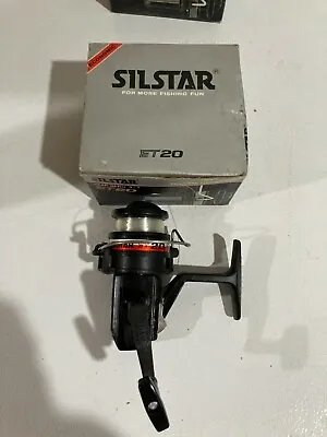 Vintage Silstar ET20 Spinning Fishing Reel 3.1:1 Korea NIB • $17.99