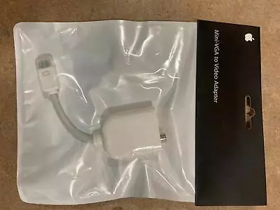 Apple M9109g/a Video Adapter Mini-vga To S-video Mac Ibook Imac Powerbook Kw-40 • $6.70