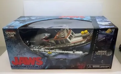 Mcfarlane Toys MOVIE MANIACS 4 JAWS THE DELUXE BOXED SET Sealed In Box • $425