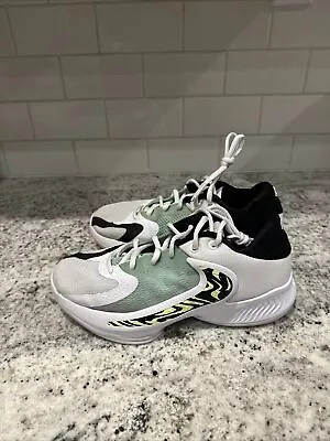Nike Mens Zoom Freak 4 DJ6149-100 White Basketball Shoes Sneakers Size 6.5 • $39.99