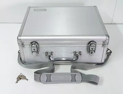 Vanguard Lockable Aluminium Flight Case With Strap 2 Layers Of Foam And Keys • £29.99