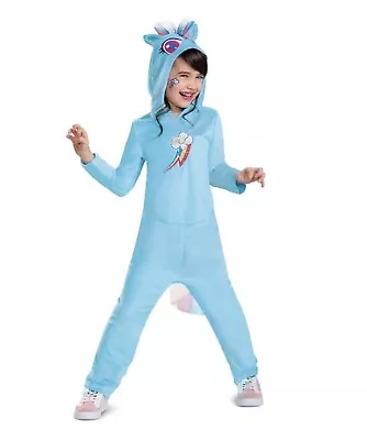 My Little Pony Rainbow Dash Jumpsuit Costume With Wings & Tail Girls Small 4-6 • $22.99