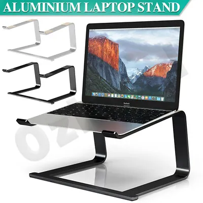 $24.99 • Buy Adjustable Aluminium Laptop Stand Ergonomic Portable Tray Holder Cooling Riser