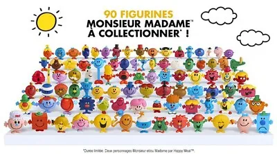 Very Large Choice Of 90 Mr. Madame Mcdo Figures • $2.67