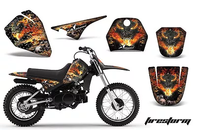 Dirt Bike Decal Graphic Kit Sticker Wrap For Yamaha PW80 PW 80 1996-2006 FRSTRM • $39.95