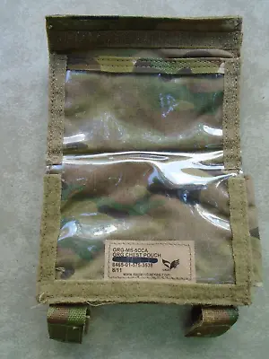 Eagle Industries Multicam 500D MOLLE GRG Grid Reference Map Chest Admin Pouch • $43.99