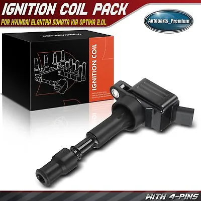 Ignition Coil For Hyundai Elantra 17-20 Kona Sonata Kia Forte Optima Soul 2.0L • $15.99